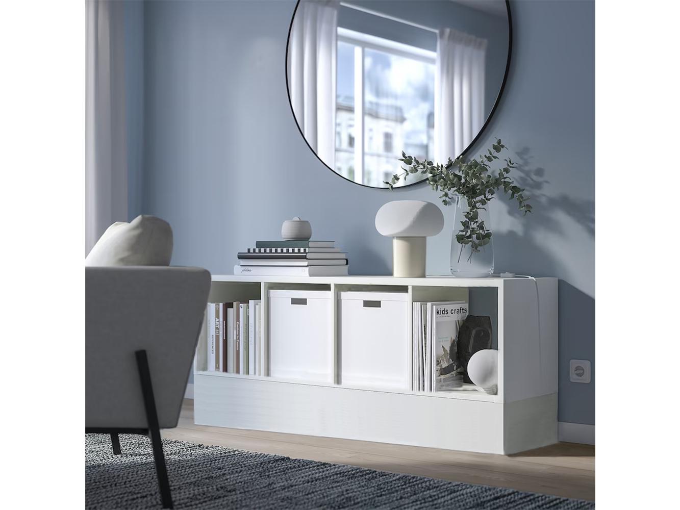 Стеллаж Каллакс 219 white ИКЕА (IKEA) изображение товара