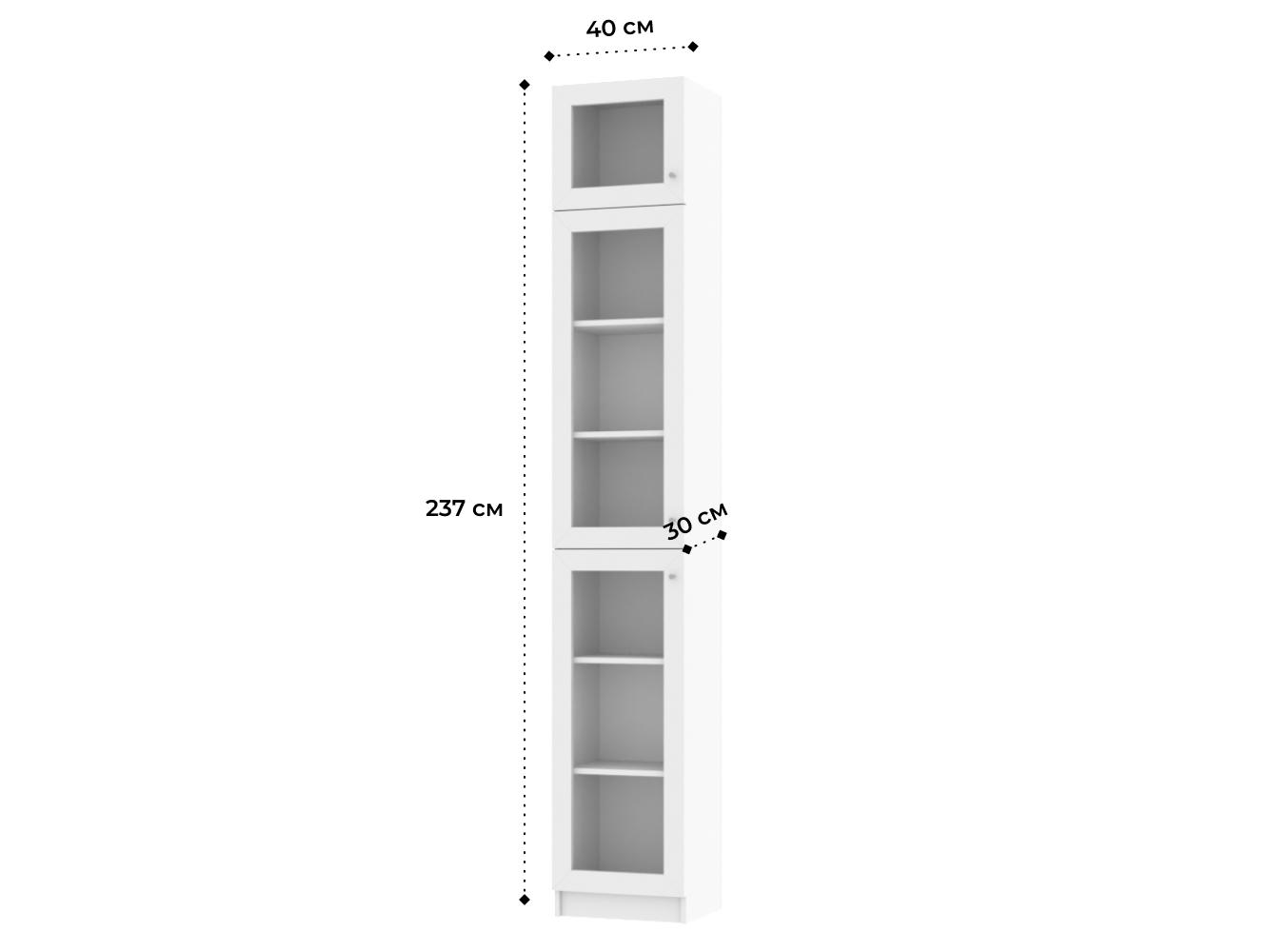 Книжный шкаф Билли 381 white ИКЕА (IKEA) изображение товара