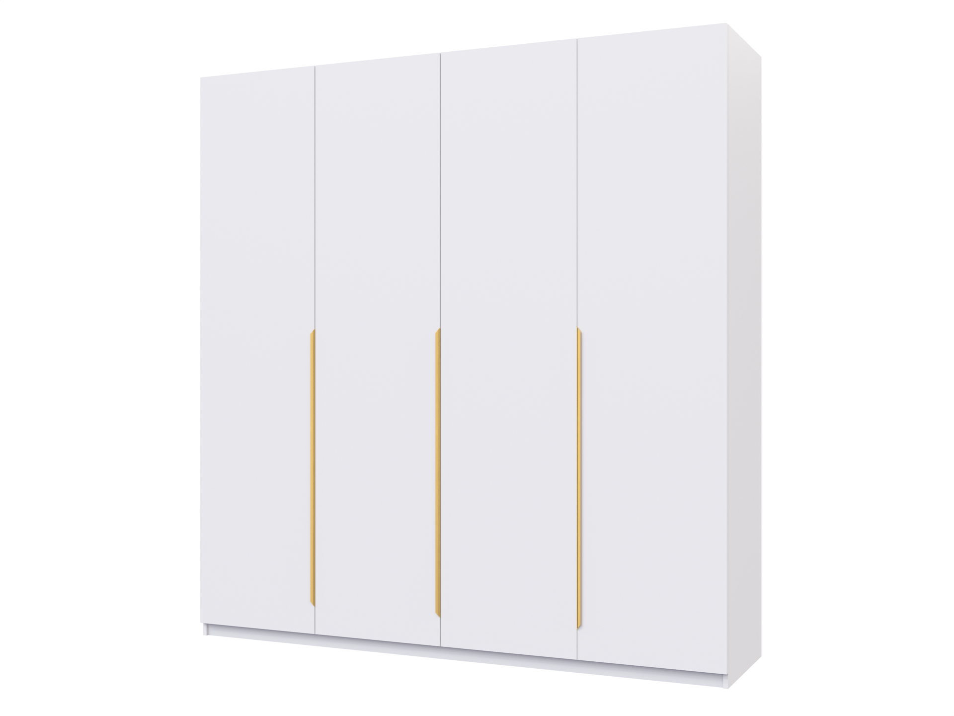 Распашной шкаф Пакс Альхейм 4 white ИКЕА (IKEA) изображение товара