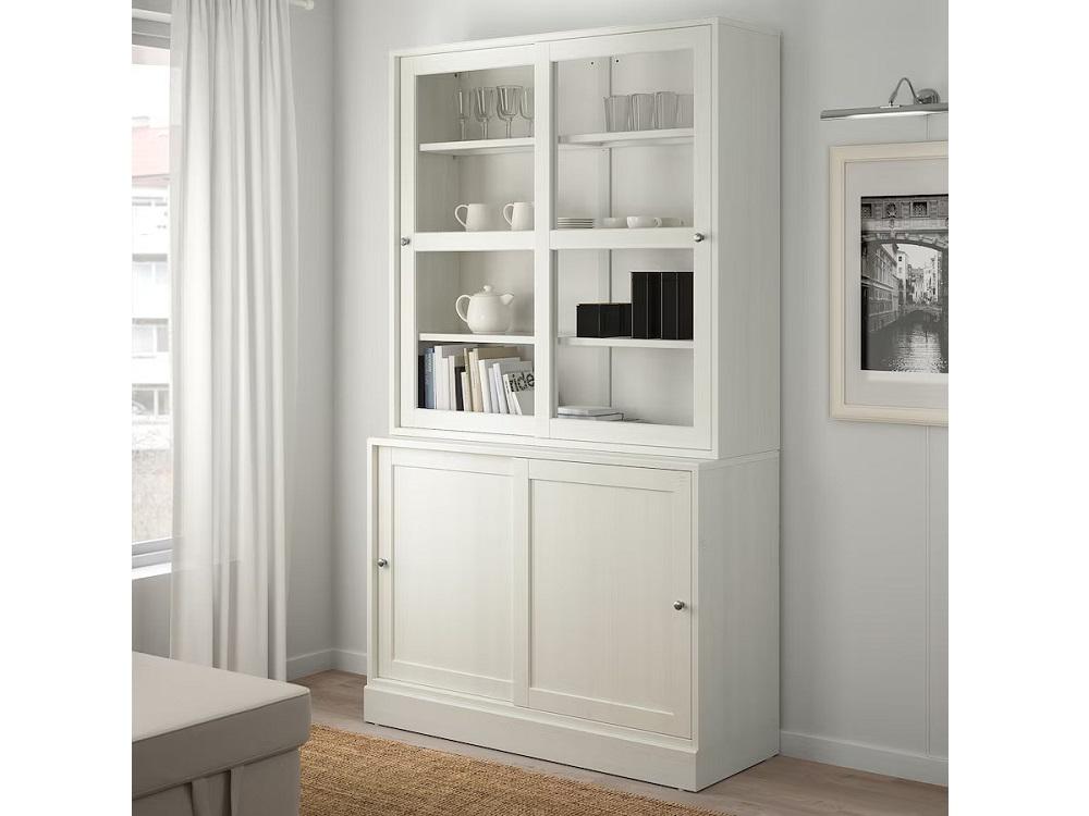 Книжный шкаф Хавста 12 white ИКЕА (IKEA) изображение товара