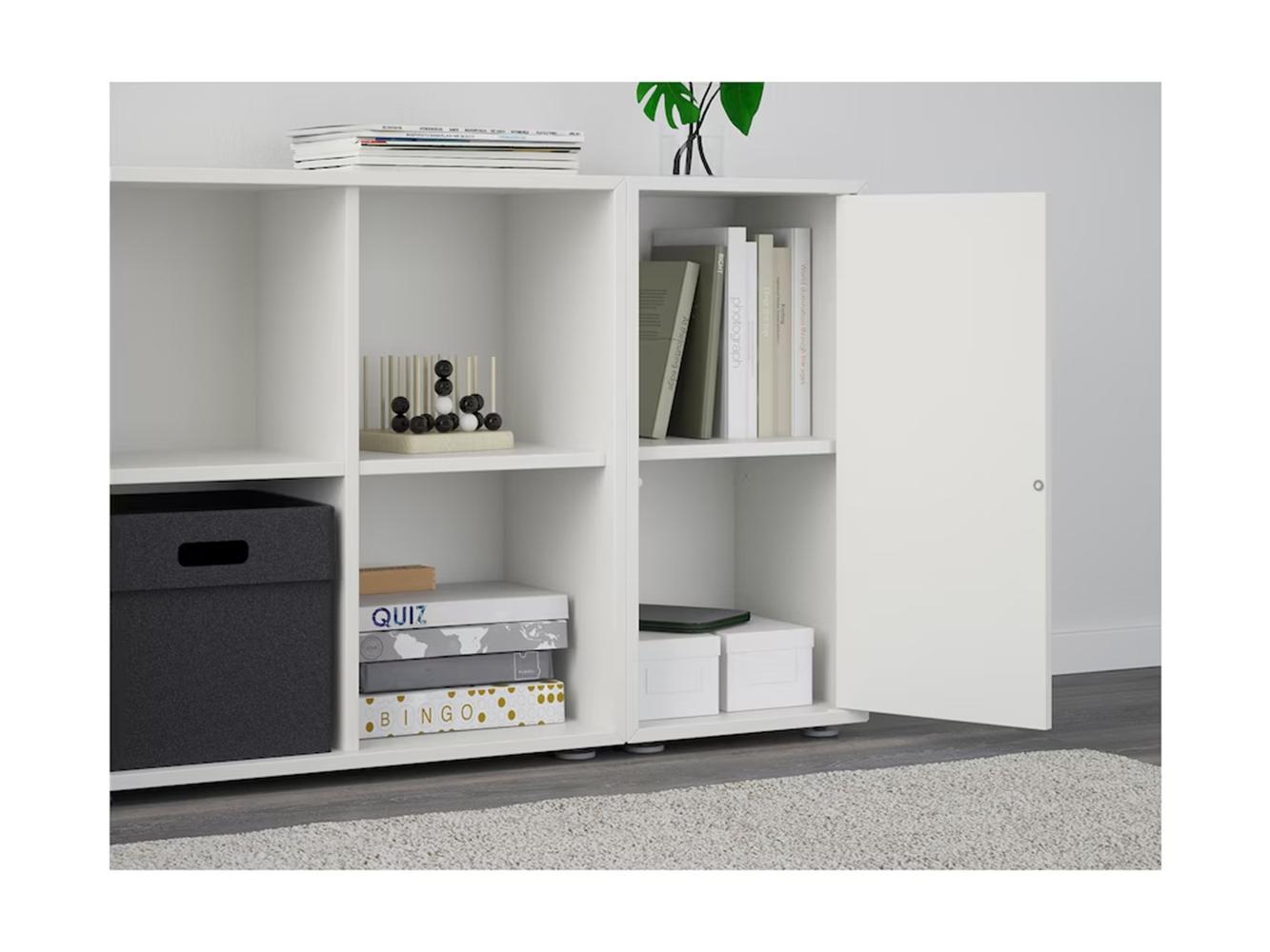 Стеллаж Экет 117 white ИКЕА (IKEA) изображение товара