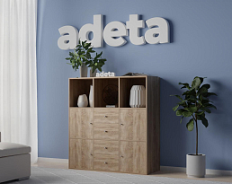 Изображение товара Стеллаж Билли 129 beige ИКЕА (IKEA) на сайте adeta.ru