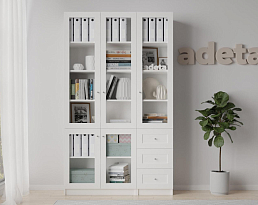 Изображение товара Книжный шкаф Билли 357 white ИКЕА (IKEA) на сайте adeta.ru